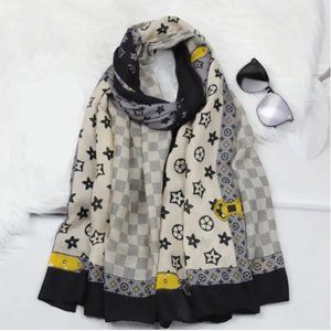 NEW Cotton and Linen Tassel Scarf For Women